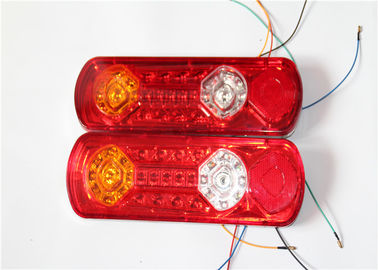 প্লাস্টিক / অ্যালুমিনিয়াম LED মটরসাইক্ল টেল লাইট -40 ° C ~ 85 ° C অপারেশন তাপমাত্রা